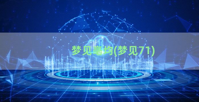 梦见亳均(梦见71)